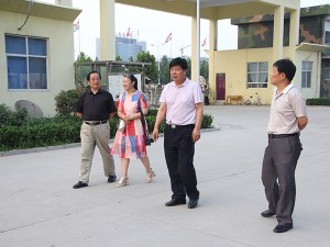 邯郸市民盟主委领导到我校指导工作