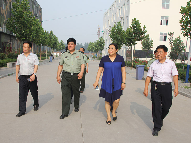 邯郸市委宣传部常务副部长潘璐到我校检查指导工作