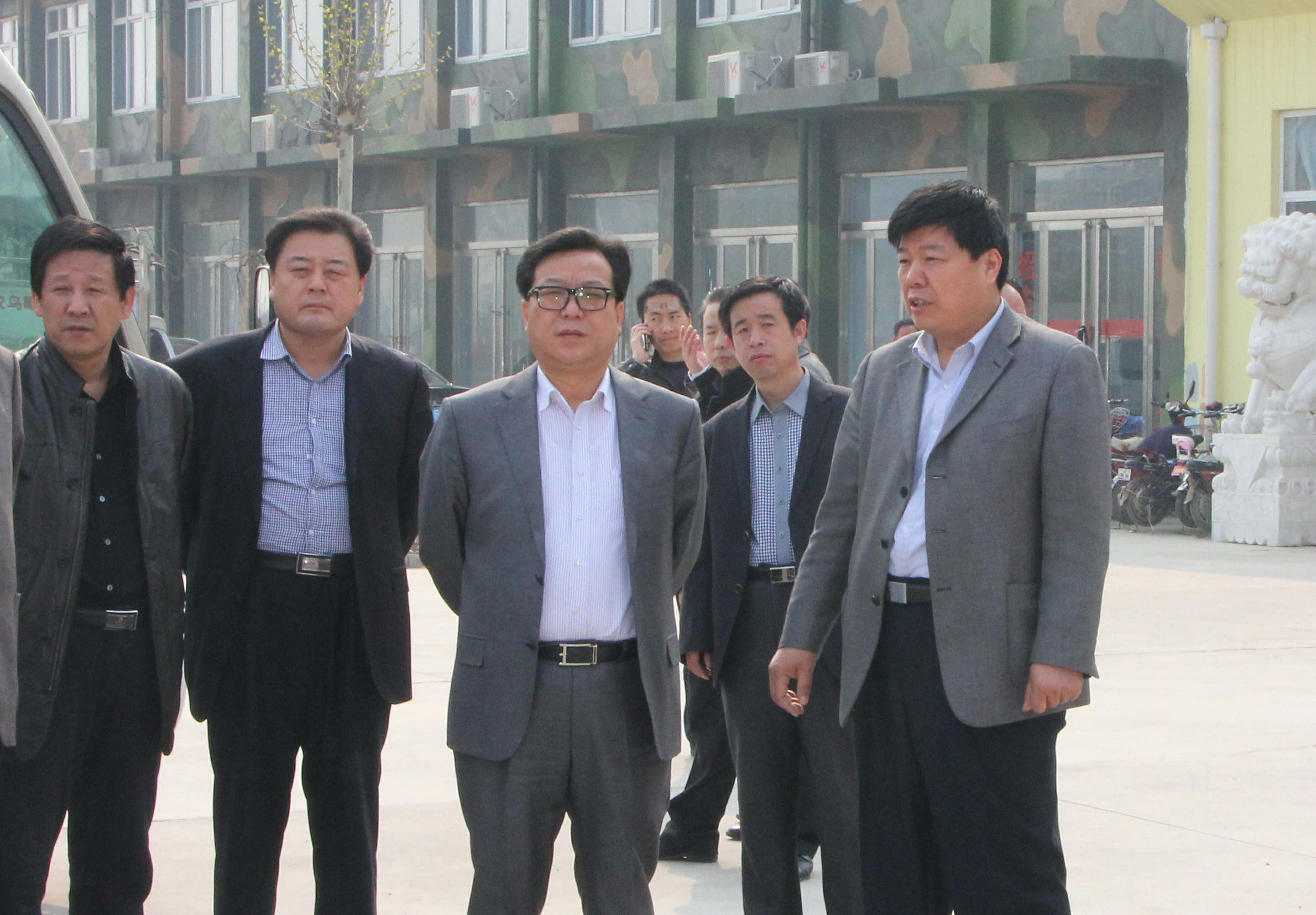 邯郸市副市长杜树杰到我校检查指导工作